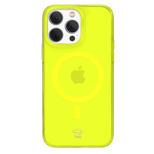 Velvet Caviar for iPhone 15 Pro Max Case Neon Yellow