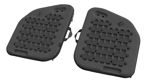 HAZARD 4 Molded SUV Roof Storage Headliners MK2 - Overhead Car Ceiling Organizer for Jeep Wrangler & Gladiator - Water Resistant Interior Travel Cargo Platform for Road Trip, Camping, Overlanding Gear