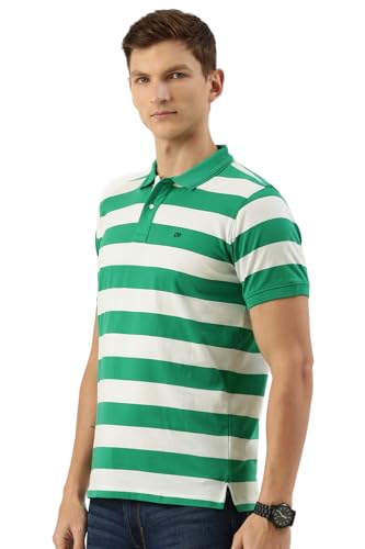 Image of Peter England Men's Cotton Regular Fit Polo T-Shirt
