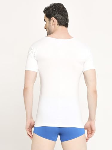 Image of VIP Supreme Men's Half Sleeve Pure Cotton Regular Fit Vest | Inner Vest Combo For Men