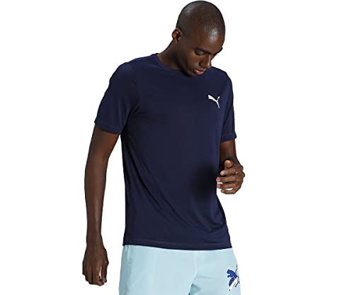 Image of Puma Men's Polyester Regular Fit T-Shirt