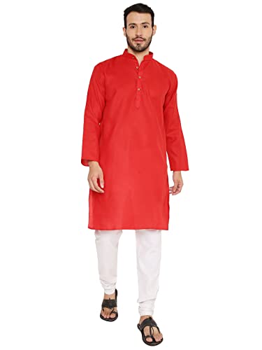 Image of Maharaja Magic Cotton Kurta Pyjama Set for Men