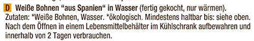 IL NUTRIMENTO Riesige Weiße Bohnen – Ballaststoff- und Proteinreiche Quelle – Ohne Salzzusatz – 12er-Pack (12 x 400 g)