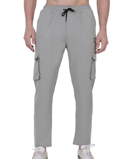 Generic Men's Grey Cottonlinen Trouser Pants - Image 3