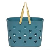 HEBEOT Mantente organizado con este plástico, perfecto para artículos diarios (azul)