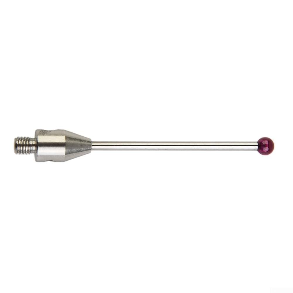 Stylet à sonde tactile fiable avec une boule en rubis robuste et un filetage de 4 mm de taille pratique pour les applications CMM
