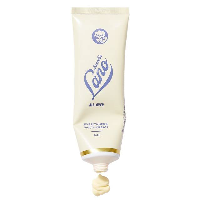 Lanolips Allover Everywhere Multi-Cream, Ultra Hydrating Body Lotion for Dry Skin Hands, Elbows + More, Made with Lanolin - Image 2