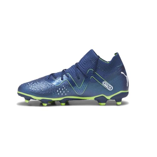 PUMA Kids Boys Future Pro Soccer Cleats Cleated, Firm Ground - Blue - Size 12 M3