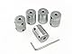 Ruimou 5 Stück 5 mm x 8 mm Aluminium-flexible Wellenkupplung, OD19 mm x L25 mm CNC-Schrittmotor-Kupplung