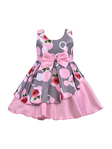 Image of Steffi Love Baby Girls Midi /Knee Length Festive /Wedding Dress Floral
