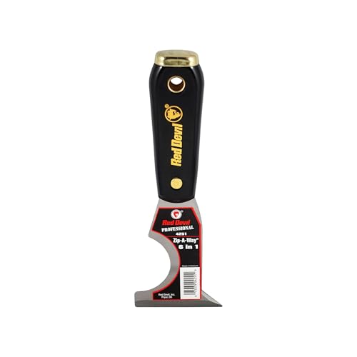 RED DEVIL 4251 6-in-1 Painters Tool: Scraper, Putty Knife,...