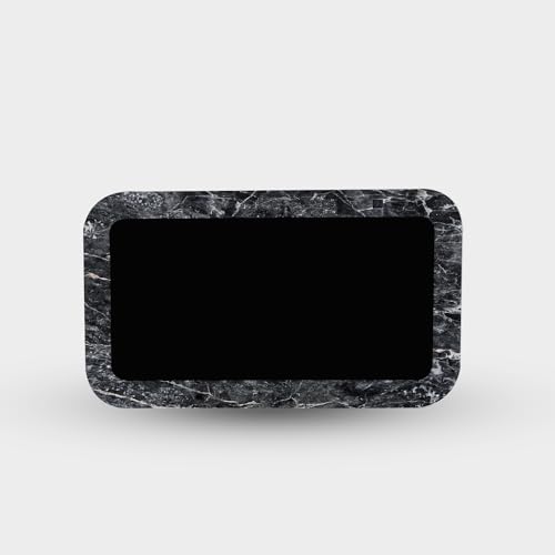 MightySkins Skin Compatible with Amazon Echo Show 5 (Gen 3) - Onyx Marble | Protective, Durable, and Unique Vinyl Decal wrap Cover | Easy to Apply, Remove, and Change Styles by MIGHTY SKINS - Used condition - CA$4.31