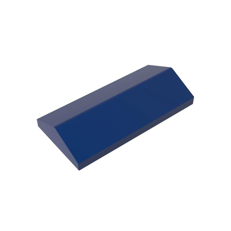 XYEIUGO 3299 Slope Brick Slope 33° 2x4 Double, Dark Blue, 50 PCS — image 1