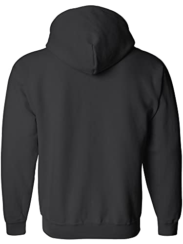 zerogravitee Black ARMY Full-Zip Hooded Sweatshirt with gold print2