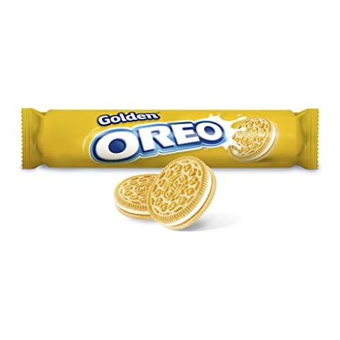 Oreo Golden Vanilla Sandwich Biscuits, 154 g, Pack of 16 Cover