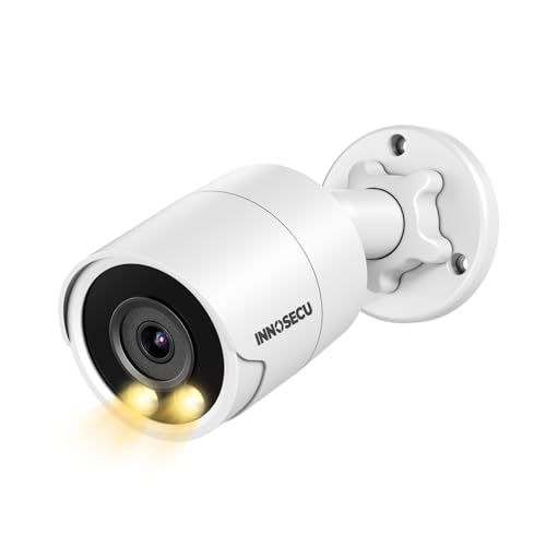 INNOSECU PoE Camera 4MP, Outdoor IP67 Bullet Security IP Camera, ...