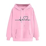 RainSund Sudaderas Mujer con Capucha - Camisetas Interiores Mujer Chaqueta Mujer Invierno Sudaderas Basicas Mujer...