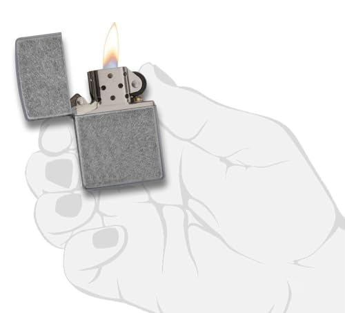 Encendedor Zippo Classic Plate Plateado Antiguo miniatura 3