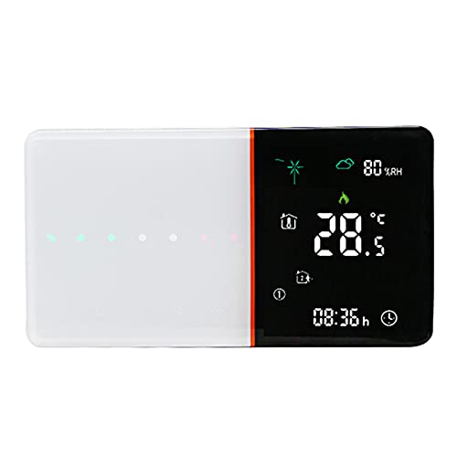 Beok Tuya Smart Thermostate Heizungsthermostat Raumthermostat WiFi-Thermostat Intelligente Wandthermostat für Gas /Wasser Kessel Fußbodenheizung Kompatibel Alexa,Google 3A TGP53WIFI Cover