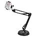 Soporte de Cámara Web Ajustable Soporte Cámara Mesa Soporte de Brazo de Tijera con Base Soporte para Movil Soporte de Mesa Ajustable para Webcam Teléfono Soporte para Teléfono Celular