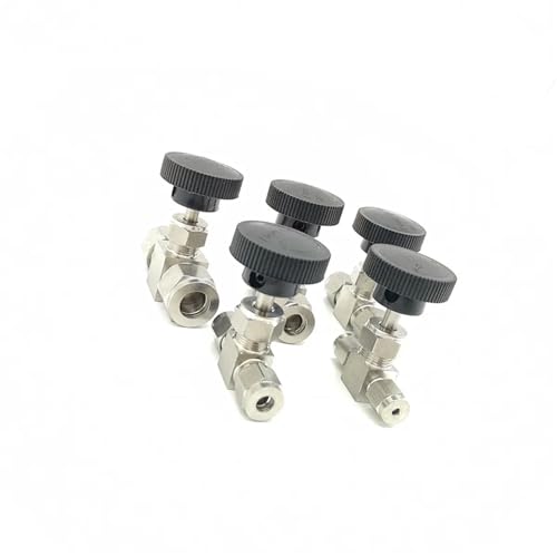Vanne de régulation 4 mm inox 304 double virole raccord compression