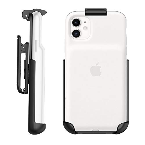 Belt Clip Holster Compatible with Apple Smart Battery Case (for iPhone 11) - Smart Case NOT Included Black