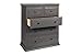 Davinci Signature 5-Drawer Tall Dresser in Slate