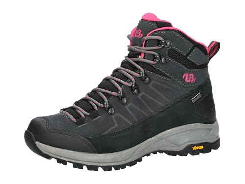 Brütting Mount Sellery, Botas de Trekking Unisex-Adulto, Antracita Rosa, 41 EU