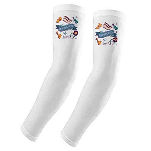Manchons de protection UV musique pour piano pour éviter les coups de soleil