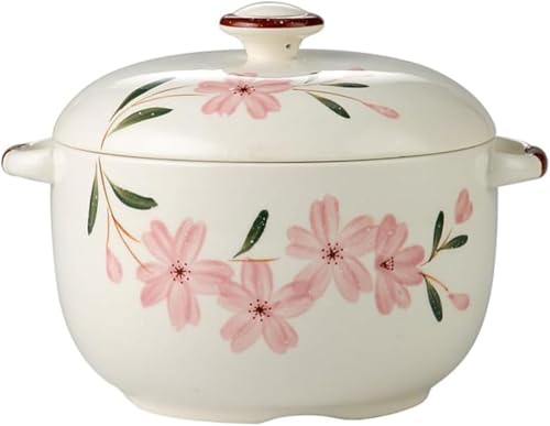 SLLS 茶碗蒸し用 蒸し器セット 蓋付き 大容量 日本風 食器セット 両耳タイプ (M)