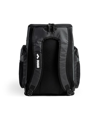 Image of ARENA Spiky III Backpack 45 Swimming Athlete Sports Gym Rucksack Large Training Gear Equipment Swim Bag for Men and Women, 45 Liters, Anthracite