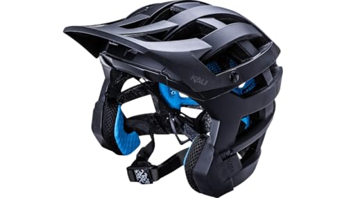 Casque solide Kali Invader OF noir mat avec ventilation maximale XS-M