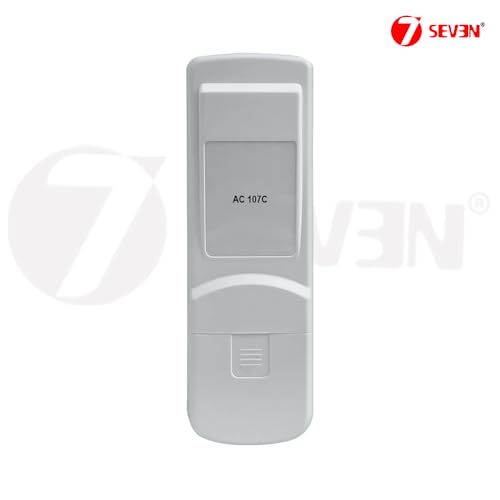 Image of 7SEVEN Compatible with O General AC Remote Control AR-RY18 Model 107C Suitable for 1 1.5 2 Ton Split & Window Air Conditioner - Match Key by Key Exactly with existing OGeneral AC Remote Function