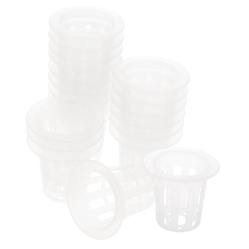 GALPADA 100pezzi Cestini Per Piantagioni Idroponiche in Plastica Cestini Fissi Per Piante Vasi Da Vivaio Per Coltivare Ortaggi e