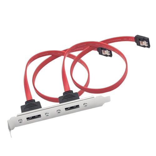 Adaptador Cable ESATA a SATA con cubierta PCI perfil completo