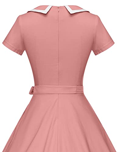 Image of GownTown Womens Dresses 1950s Vintage Swing Stretchy Dresses with Pockets