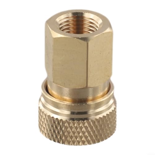 Coupleur à déconnexion rapide 8 mm avec /8" pour raccords femelles NPT - Adaptateur de connecteur double femelle pour systèmes d'air comprimé haute pression, pour et séparateurs huile-eau