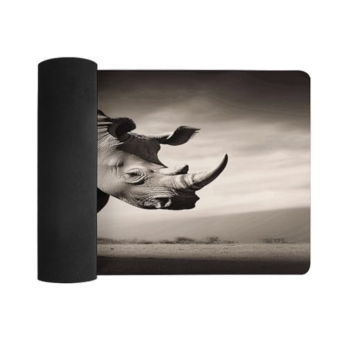South Africa Animal Desk Pad grande de goma para escritorio miniatura 3