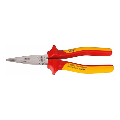 Pince demi-ronde VDE Vigor V2630 pour cabler sans risque dans le tableau