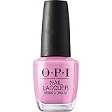 OPI Nail Lacquer Lucky Lucky Lavender | Opaque Soft Purple Crème Chip Resistant Nail Polish | Vegan, Fast Drying, Streak Free