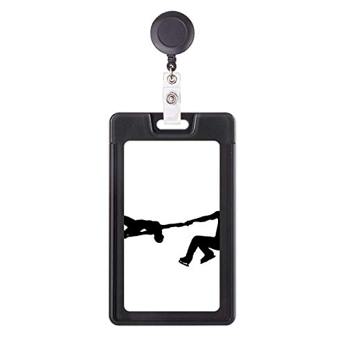 Porte-badge rétractable enrouleur automatique pour sifflet EPS