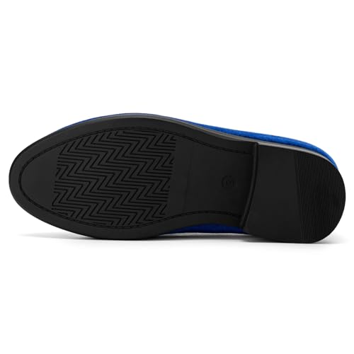 Image of Meijiana Boys' Formal Dress Slip-On Loafers - Tuxedo Shoe for Baby Dress Shoes