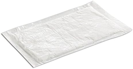 SafePro UZ50, 4x7-Inch White Ultra Dri-Lock 50 Grams Meat Pads, Absorbent Meat Fish and Poultry Foam Tray Pads (50)