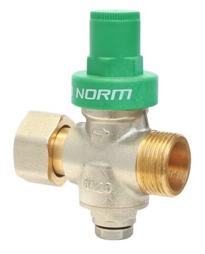 Somatherm - Réducteur de pression chauffe-eau - Réducteur de pression à piston PRONORM - Femelle écrou libre 3/4