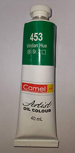 Image of Artist Oil Colour 40 ml Pack of One (Viridian Hue 453)