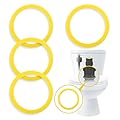 4PCS Flush Valve Seal for Kohler, GP1059291 Silicone Replacement for Toilets, Seal Kit Compatible with Kohler K-GP1059291 Canister