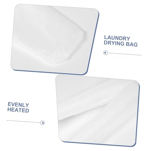 Cabilock 2pcs Portable Quick Dry Garment Bag for Pants and Trousers Breathable Polyester Drying Built Hair Dryer Port for Travel and Dorm Room Use3