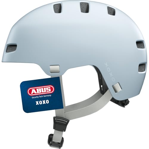 ABUS Fahrradhelm XOXO - Cityhelm im Skater-Look - Helm für Skateboard,...