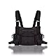 Tiiyee Walkie Talkie Brusttasche, Funk Schulterholster Brustgurt Halter Weste Brust Rig Tasche Radio Harness Taschen Pack Two Way Radios Tragetasche Zubehörhalter Für Polizei Produktionswerkstatt