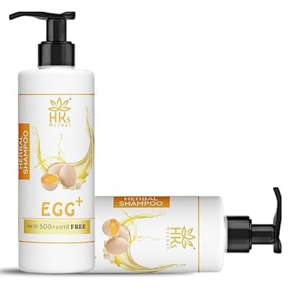 Egg & Banana Hair Growth Shampoo, Anti-Dandruff, 550ml